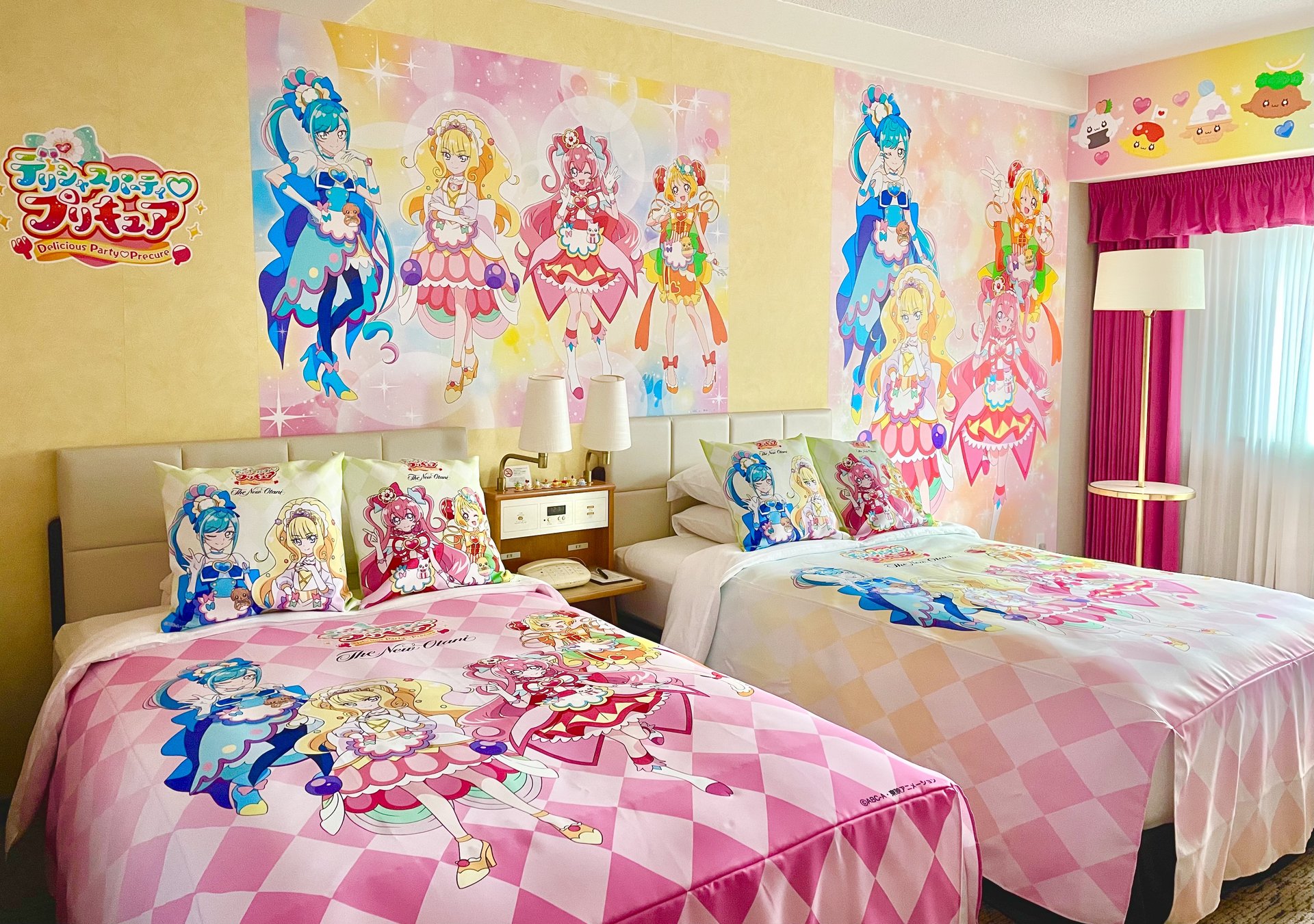 デリシャスパーティ プリキュア コラボレーションルーム ホテルニューオータニ博多