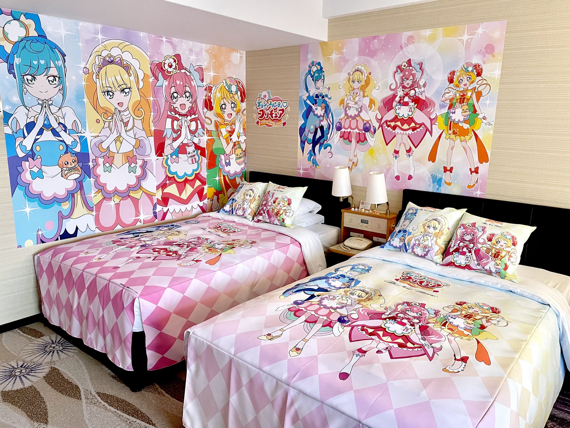 デリシャスパーティ プリキュア コラボレーションルーム ホテルニューオータニ博多